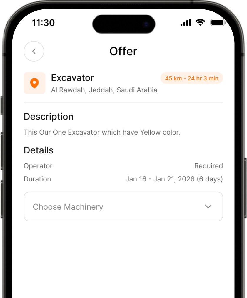 Bidding flow screen